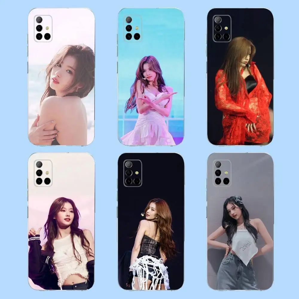 

S-Sana TT Singer Phone Case For Samsung S30,23,21,22,20 FE lite,S10,9,PIus Note20ultra Soft Transparent