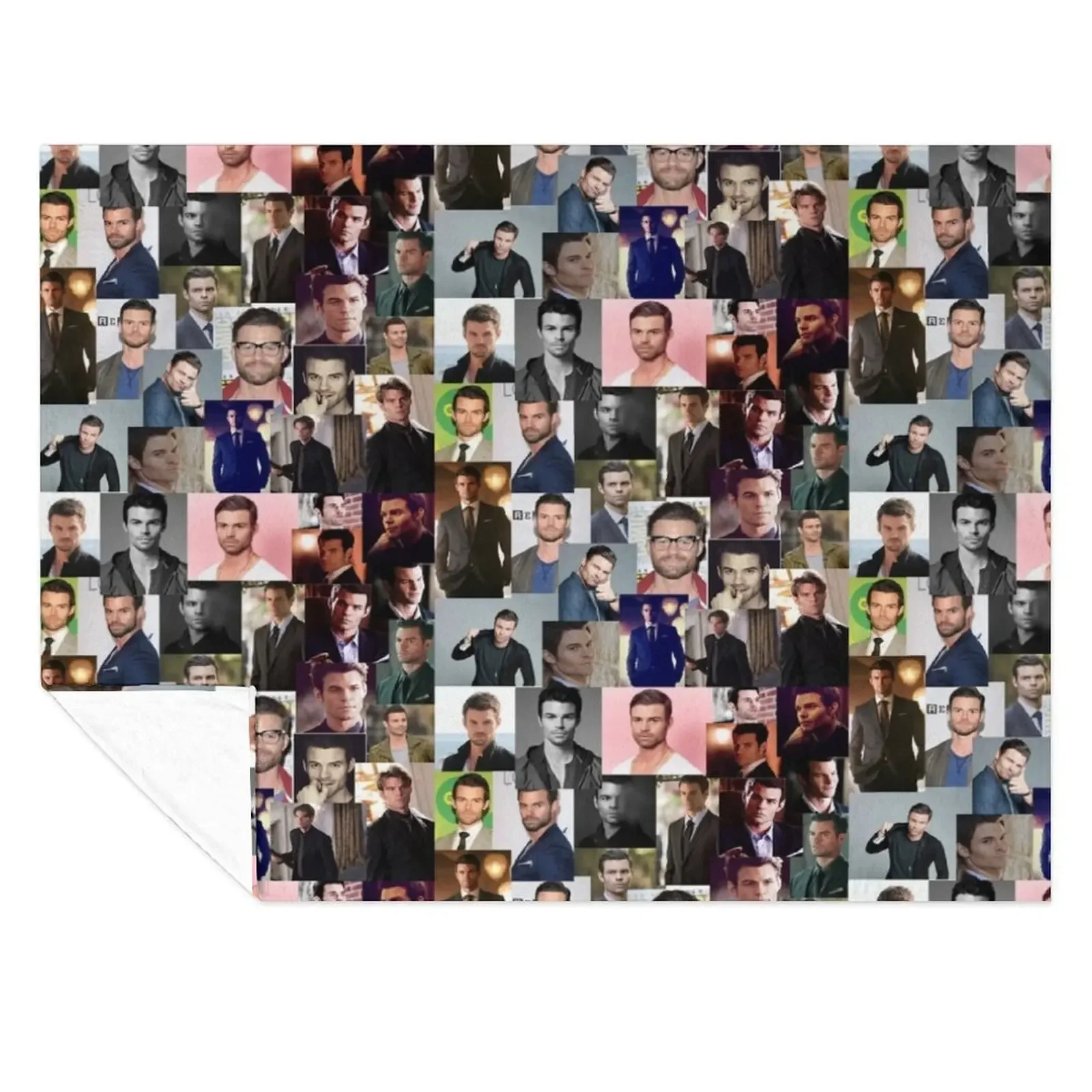 

daniel gillies Throw Blanket Travel Hair Luxury Brand Bed linens Blankets