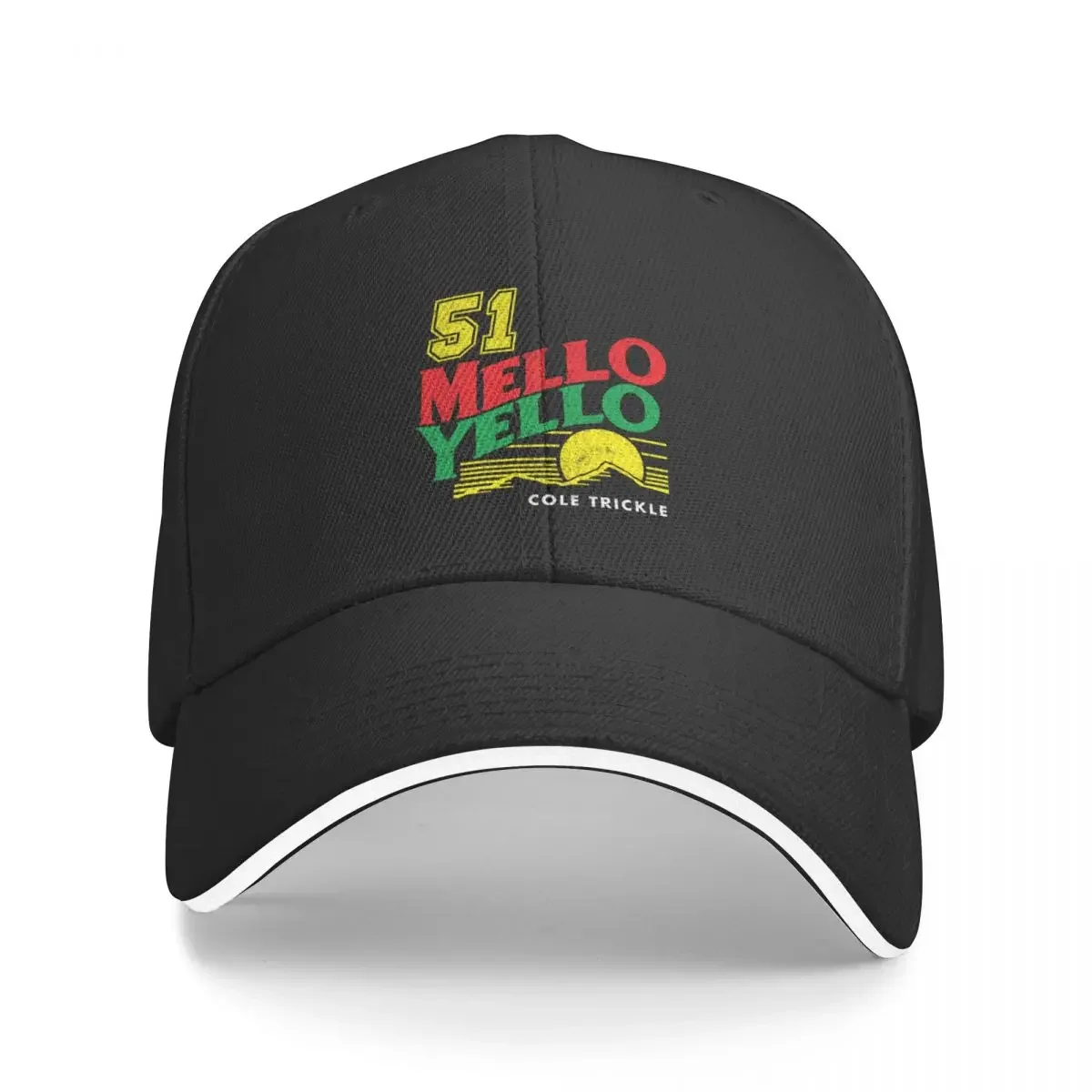 #51 Mello Yello - Cole Trickle - vintage logo Baseball Cap Hat Man For The Sun Brand Man cap Hats For Women Men's