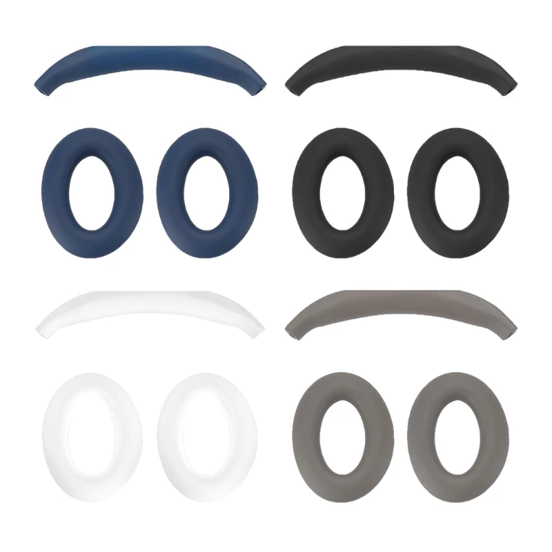 

Durability Silicone Ear Pads Beam Cover for QC45 QC35 QC25 QC15 AE2 Headphone