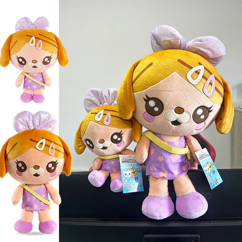 Juguetes de peluche Octonauts originales de 20 cm y 35 cm: peluche de anime Dashi suave y lindo para regalo de niñas