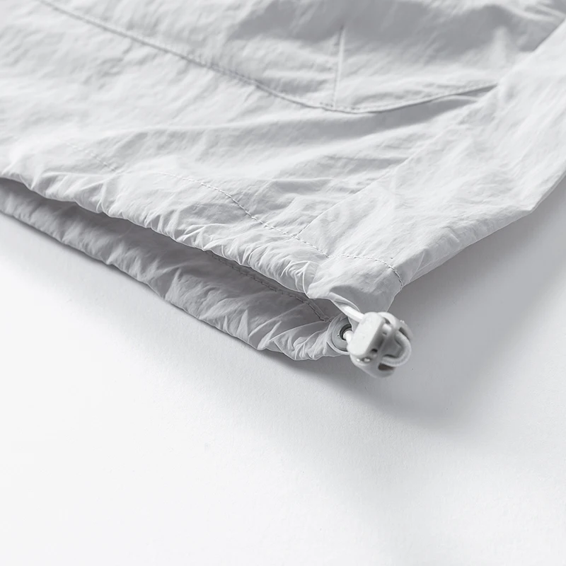 UPF50+ Sommer-Eisseide UV-Schutz Kapuzenjacke für Herren, Outdoor-Angeln und Wandern, Anti-UV-Mantel, Atmungsaktiv und Schnelltrocknend – Detail 16