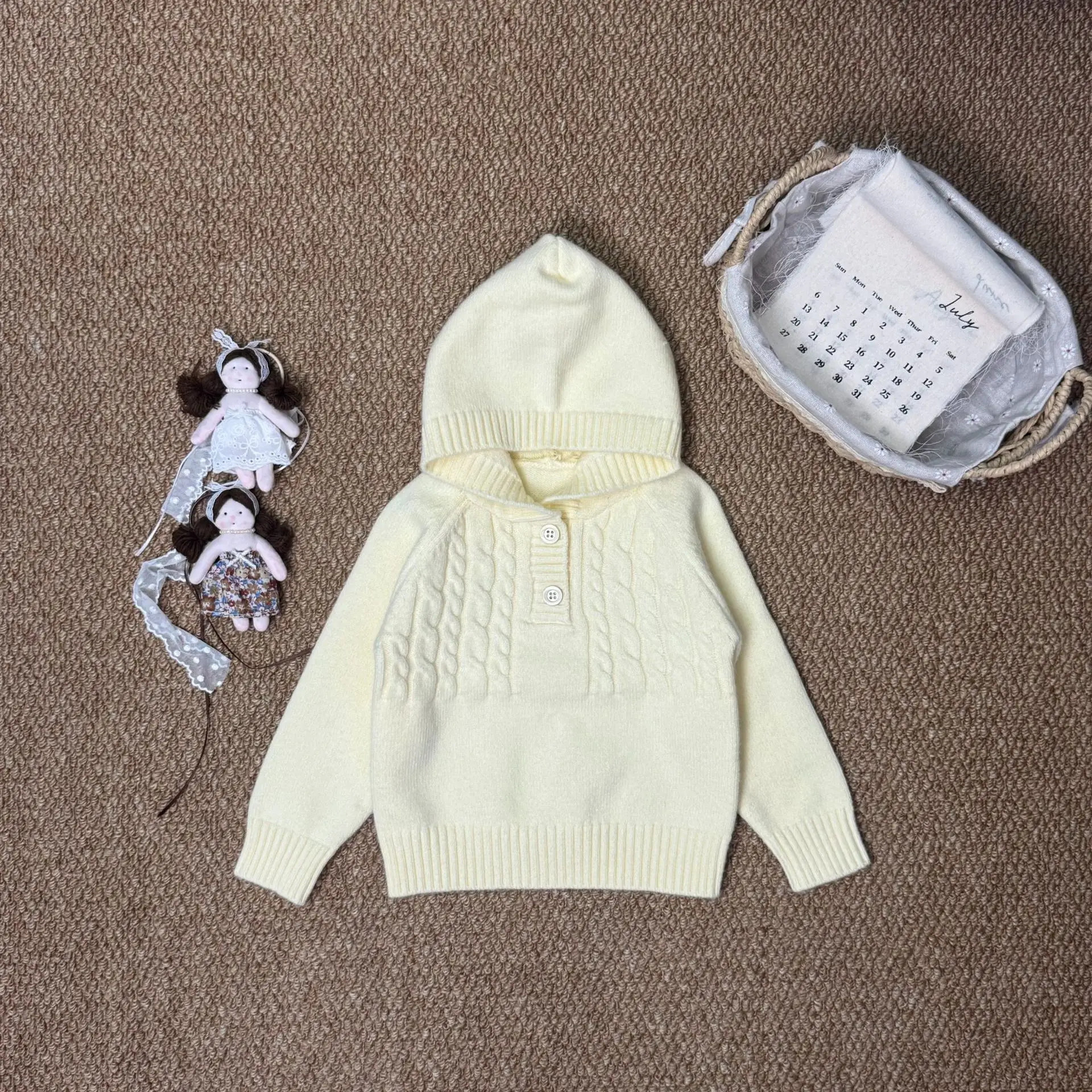 الفتيات محبوك البلوزات ربيع الخريف 2025 الأطفال الصوفية جيرسي هوديس القمم ملابس خارجية للطفل فتاة الملابس بلوزات الاطفال #2