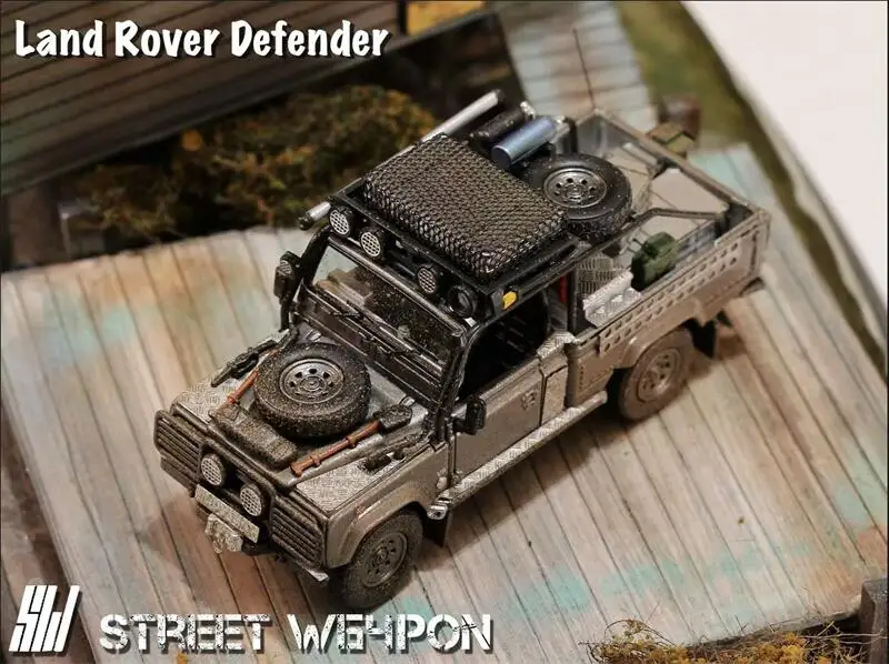 **Pre-Order** SW 1:64 Land Rover Defender Tomb Raider limited500 Diecast Model Car