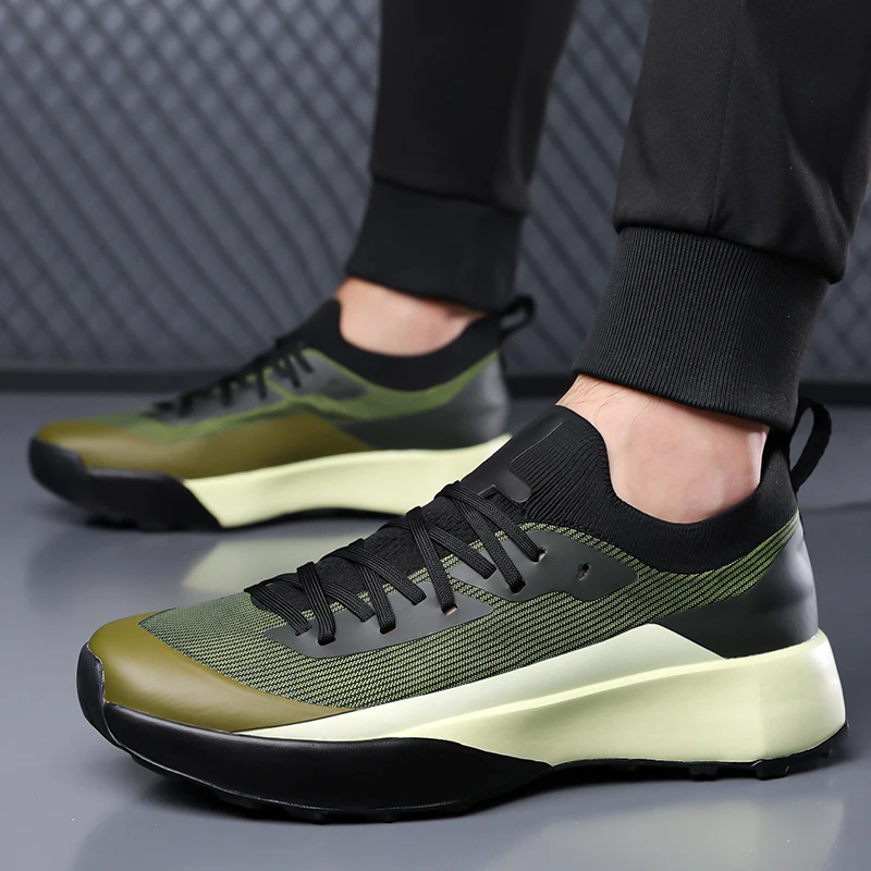 

Spring And Autumn Men'S Casual Sports Shoes Walking Anti Slip Breathable Lightweight And Fashionable Sports Men'S Shoes 39-44