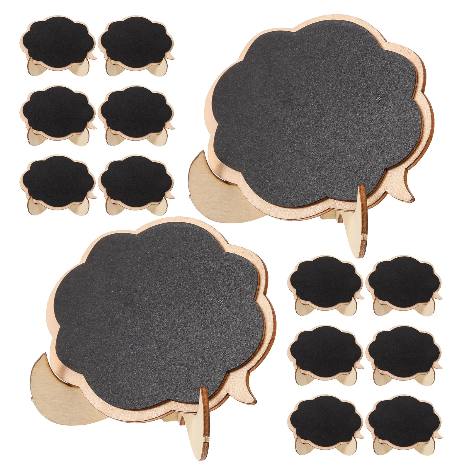 50 قطعة علامات السبورة الصغيرة لعرض الطعام على الطاولة عشاء خشبي حفلة مكان بطاقات بوفيه علامات الطعام الحلوى يعامل المجلس