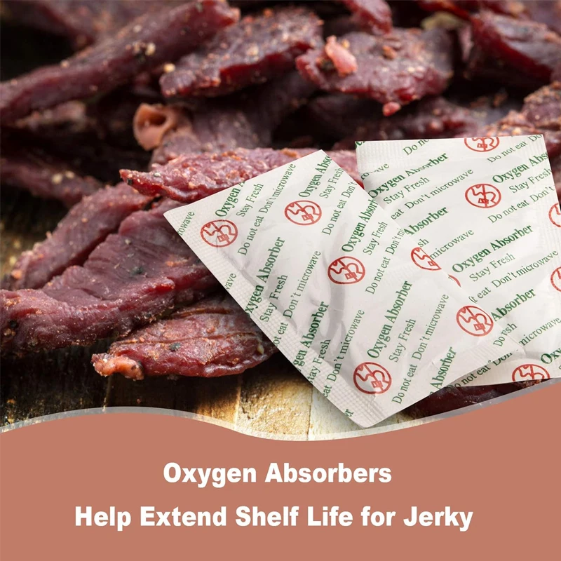 200cc Deoxidant 100pcs Oxygen Absorbers Bags Food Grade Oxygen Absorbers For Food Products CO2 Bag Deoxidizer Moisture Absorber