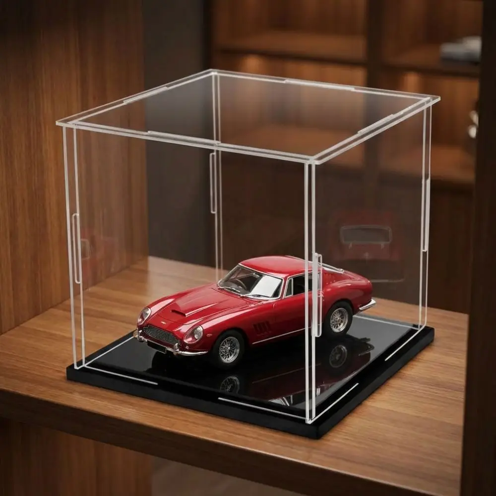 

High Clarity Dust-proof Display Box Anti-Scratch Assemble Dust Cover Pressure Resistant Sturdy Collection Storage Organizer