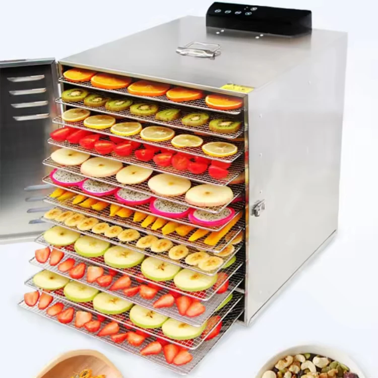 For Hot Selling Large Commercial Food Dehydrator with 18-96 Trays Selection Vegetables Food Dryer Machine Fruit Drying Equipment