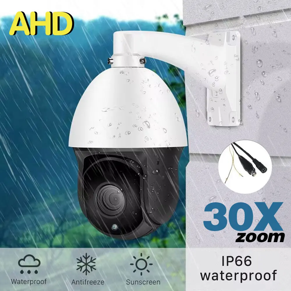 4.0\'\' 30X ZOOM AHD TVI Sony 335 HD 5MP CVI PTZ Speed Dome IR Night Outdoor Camera Ptz AUTO