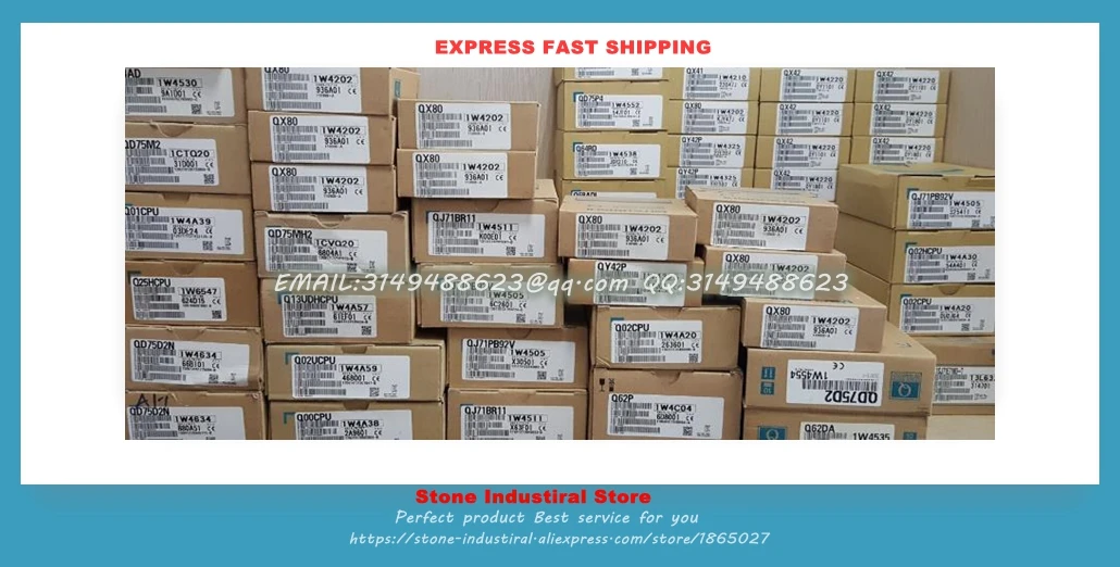 

Q Series PLC QJ71C24N-R4 QJ71PB92D QJ71LP15-25 Communication Module New In Boxed