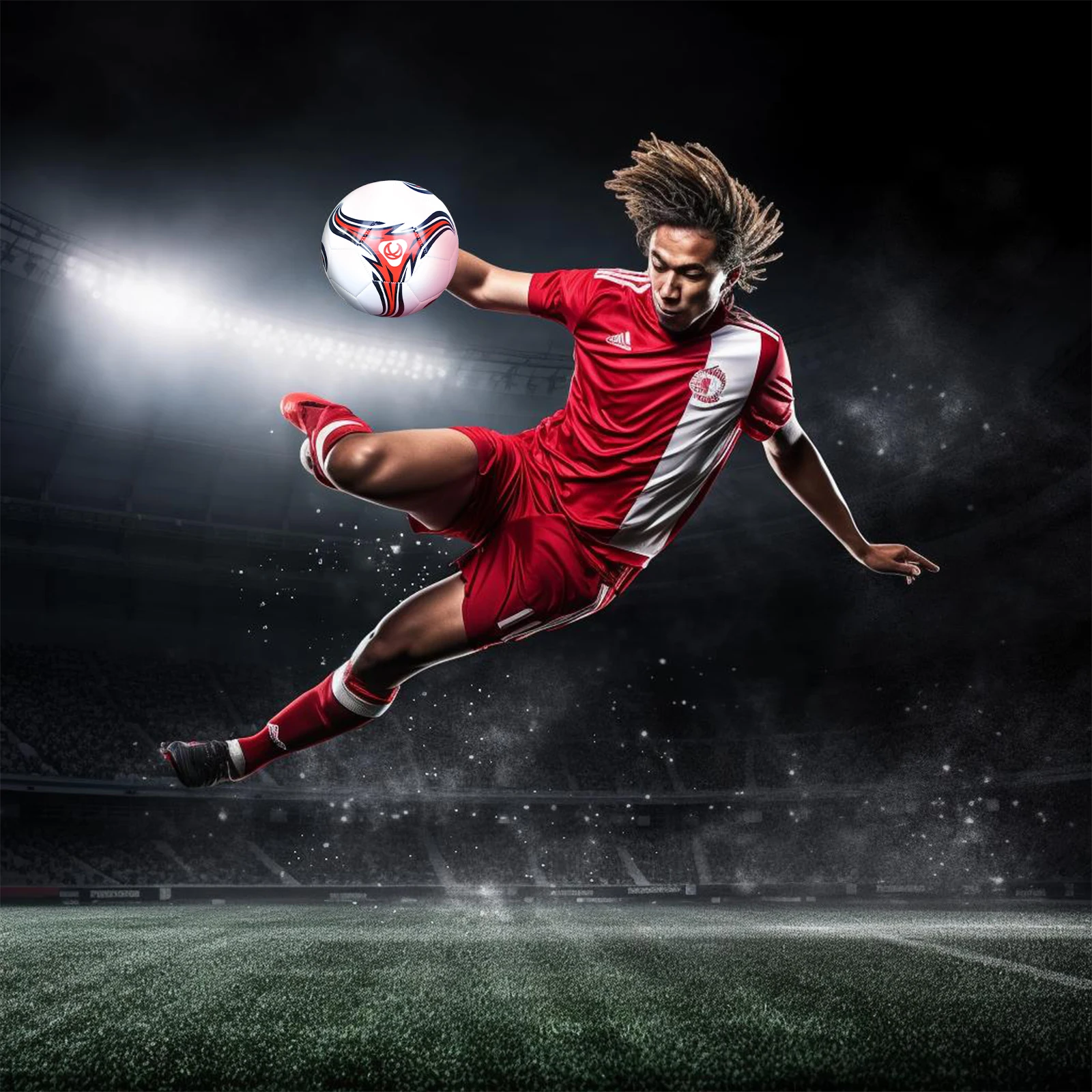 كرة قدم للأطفال والطلاب أداء عالي وتطبيق واسع أزرق متين وطويل الأمد مقاس 5