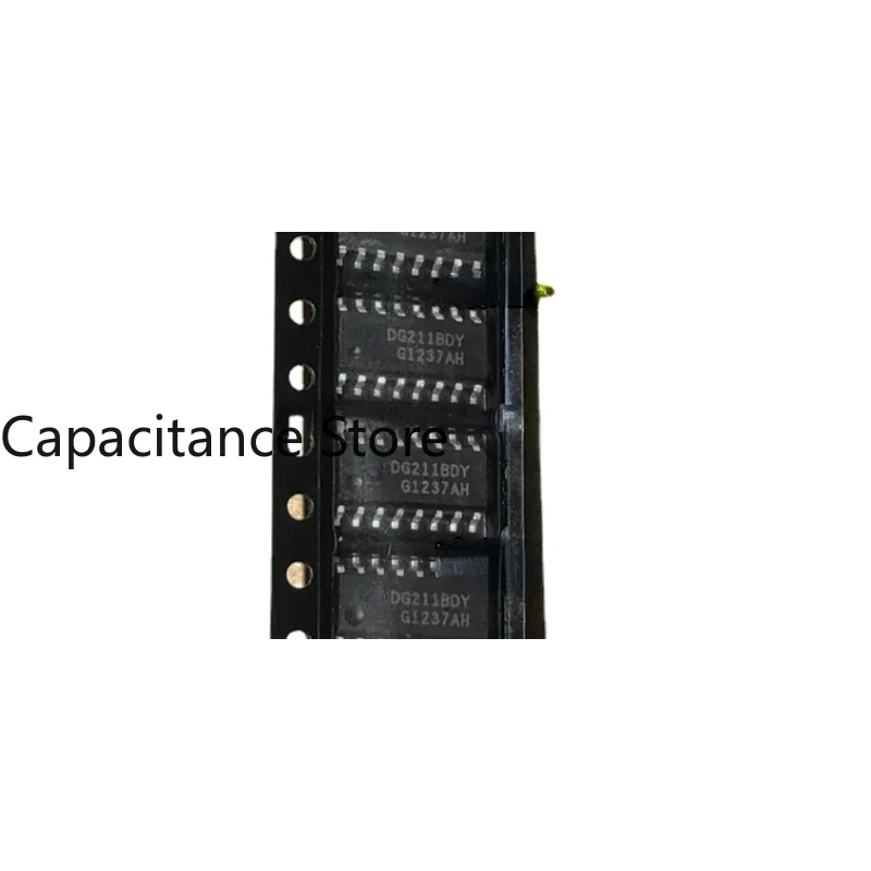 10PCS DG211 DG211BDY DG211DY SOP Four Channel Analog Switch Imported Genuine For Direct Shooting