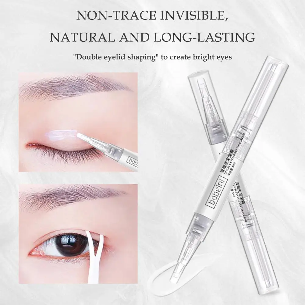 5ml Long-acting Invisible Double Eyelid Shaping Cream Big Fold Eyelid Lift Stretch Transparent Lasting Long Glue Lifting P1M3