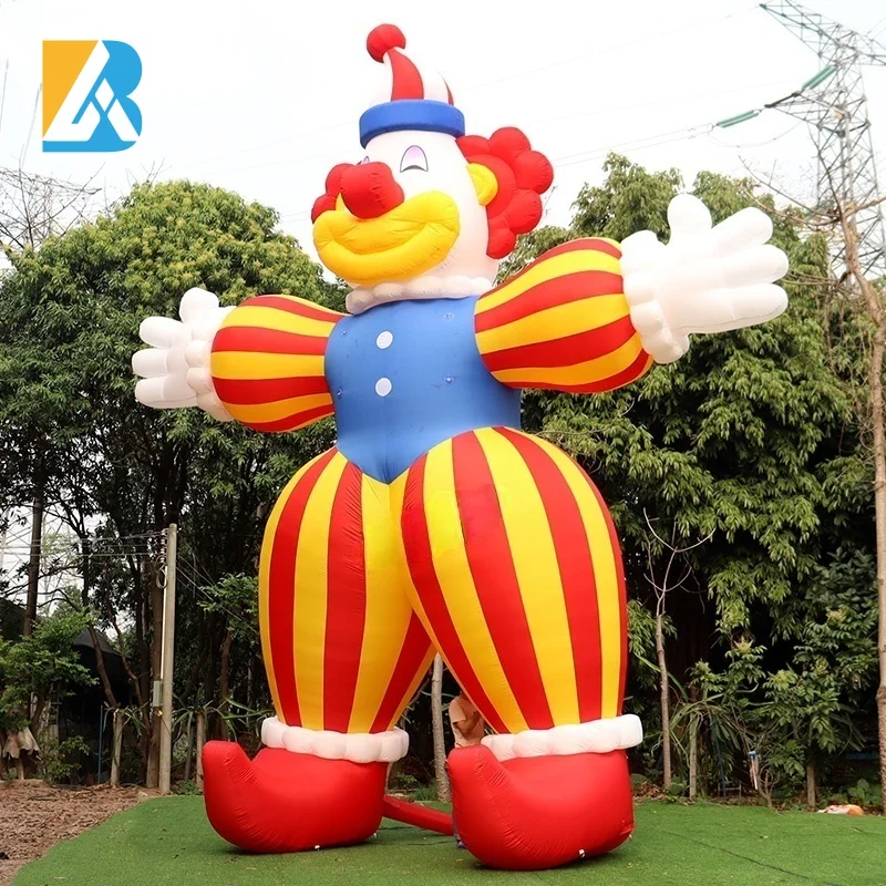 Personalized Large Blow up Figure Inflatable Clown Mascot for Event Party Decor Toy