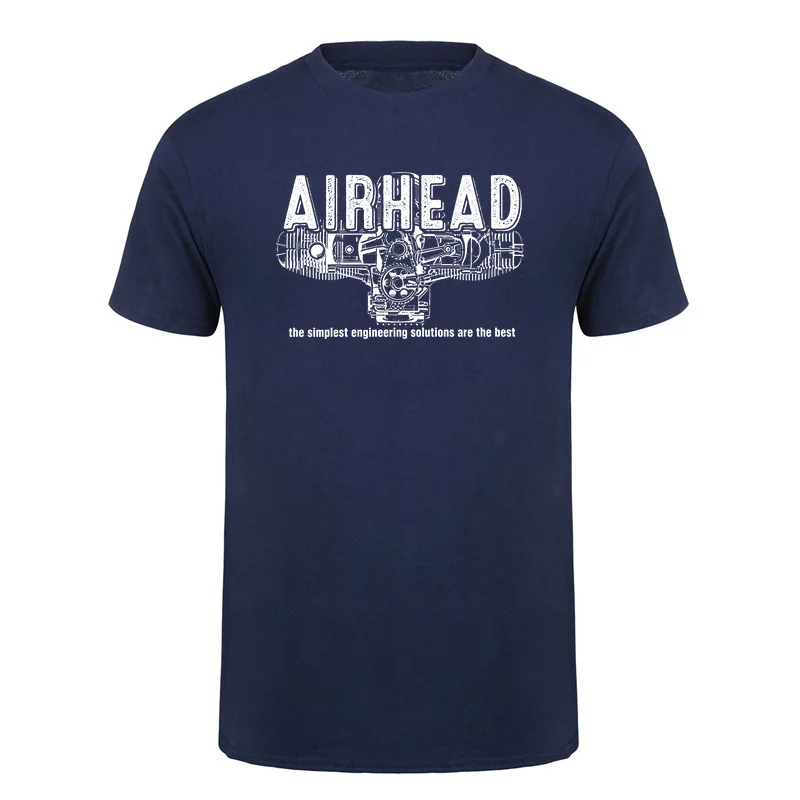 Airhead Boxer Flat Twin Engine Motorcycle Biker R80 R 100 GS T Shirt Vintage Graphic T-Shirts Mechanic Gift DA-891