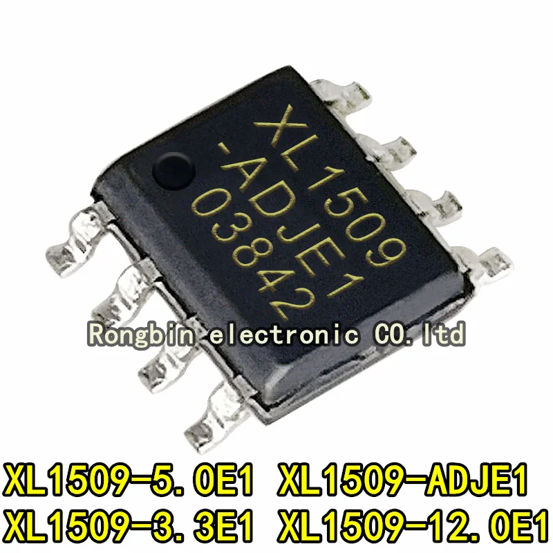 

10PCS NEW XL1509-3.3E1 XL1509-5.0E1 XL1509-12E1 XL1509-ADJE1 SOP8 Voltage Regulator