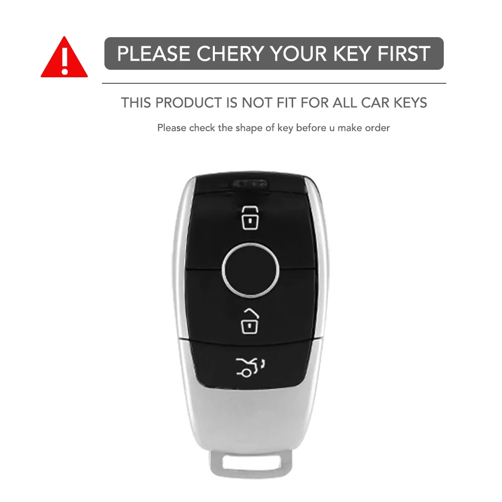 حافظة مفاتيح السيارة العصرية لسيارة Mercedes Benz A C E S G Class GLC CLE CLA GLB GLS W177 W205 W213 W222 X167 AMG سلسلة مفاتيح فوب