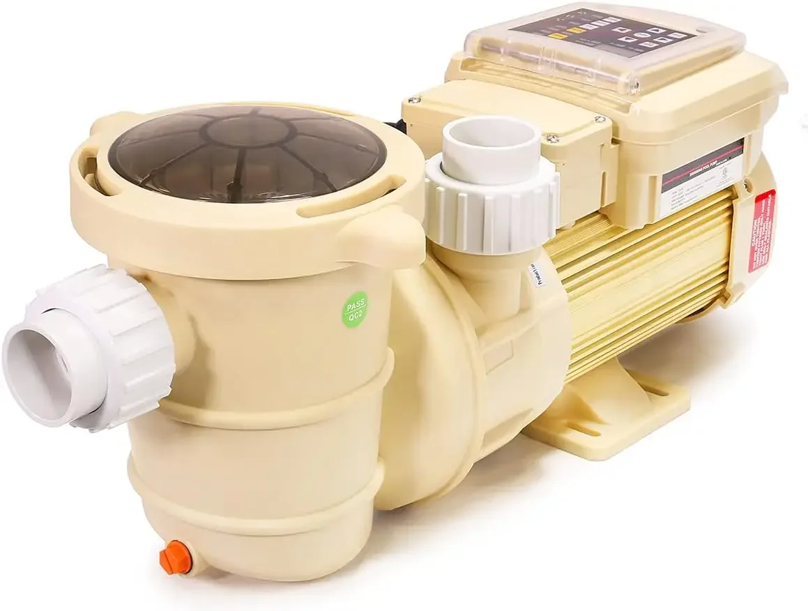 1.5HP  Speed Whisper Above Ground Swimming Pool Pump Beige