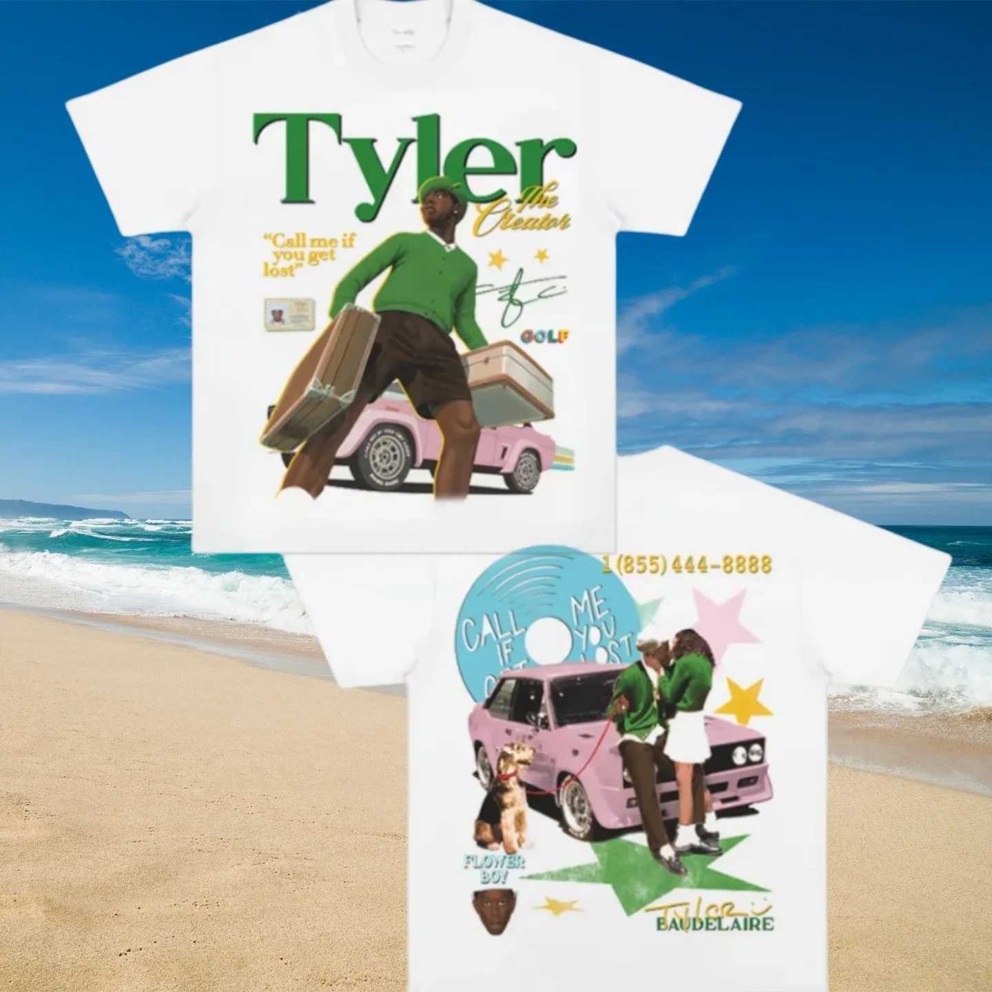 

Футболка Tyler The Creator 2025, хлопковая футболка с певцом, мужская и женская футболка в стиле хип-хоп, рэпер, летние топы большого размера с короткими рукавами