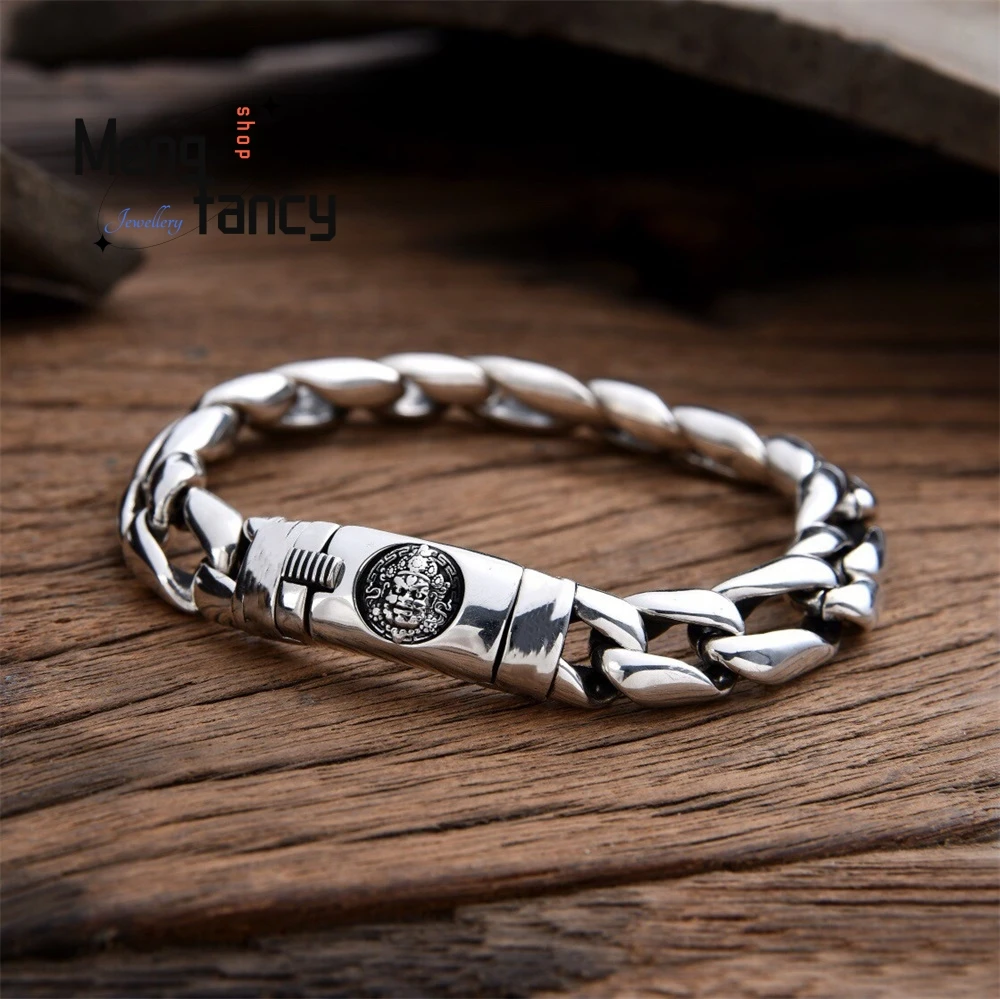

New Yellow Wealth Texture Smooth Bracelet Is Bold Elegant And Classic Punk Fashion Luxury Quality Fashion Elegant Fine Jewelry