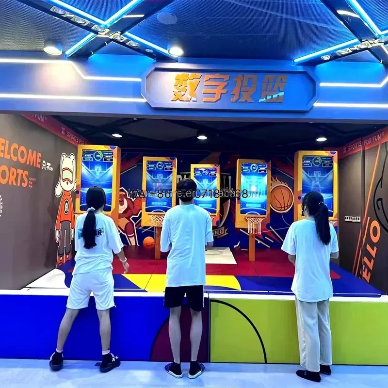 Wmwmnu Wholesale Family Entertainment Basketball Arcade Game System Indoor Shooting for Kids and Teens Play