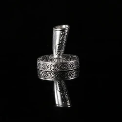 1pc zinc alloy pen holder retro metal pen holder student office decoration business advanced magic pen holder home desktop