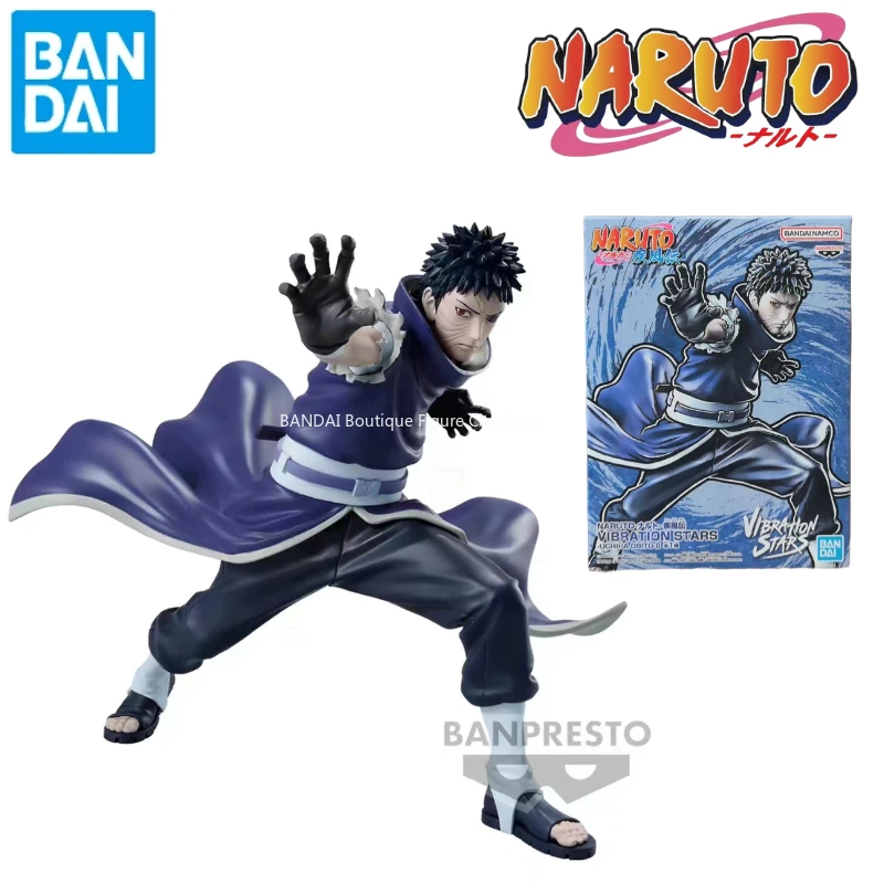 

Brand New Spot Bandai Glasses Factory VIBRATION STARS Uchiha Obito Ⅱ Naruto V Action Anime Figure Model Collection Gift