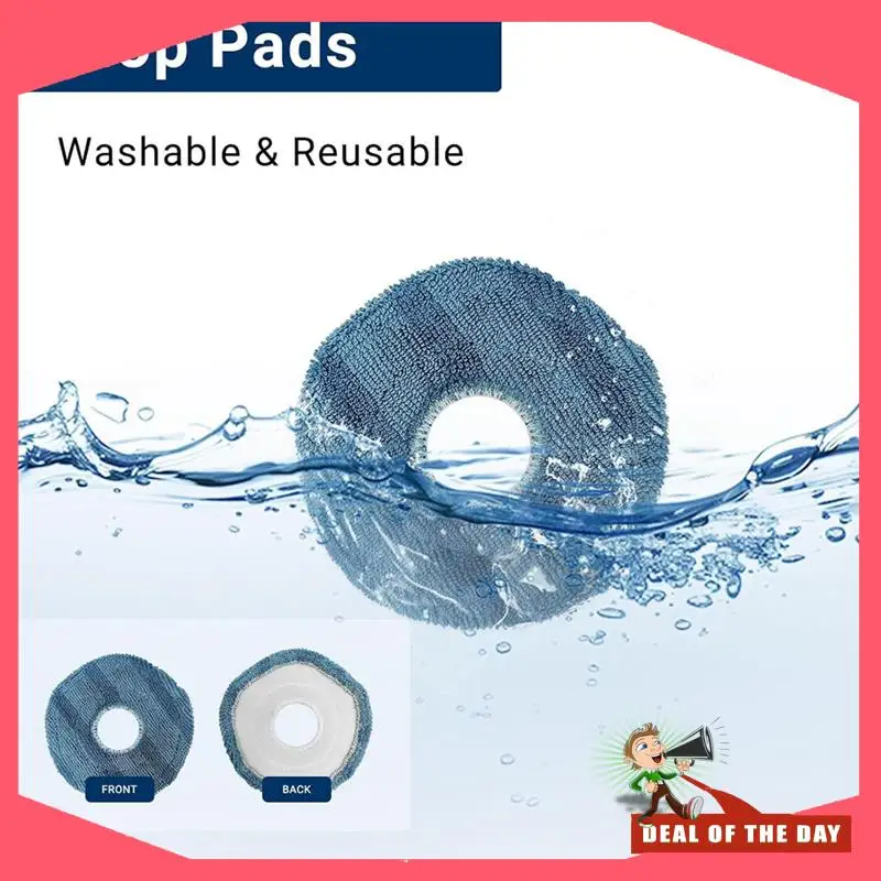 24-часовой комплект сменных аксессуаров для Eufy Omni C20: основная боковая щетка, фильтр HEPA, тряпка для швабры, мешок для пыли