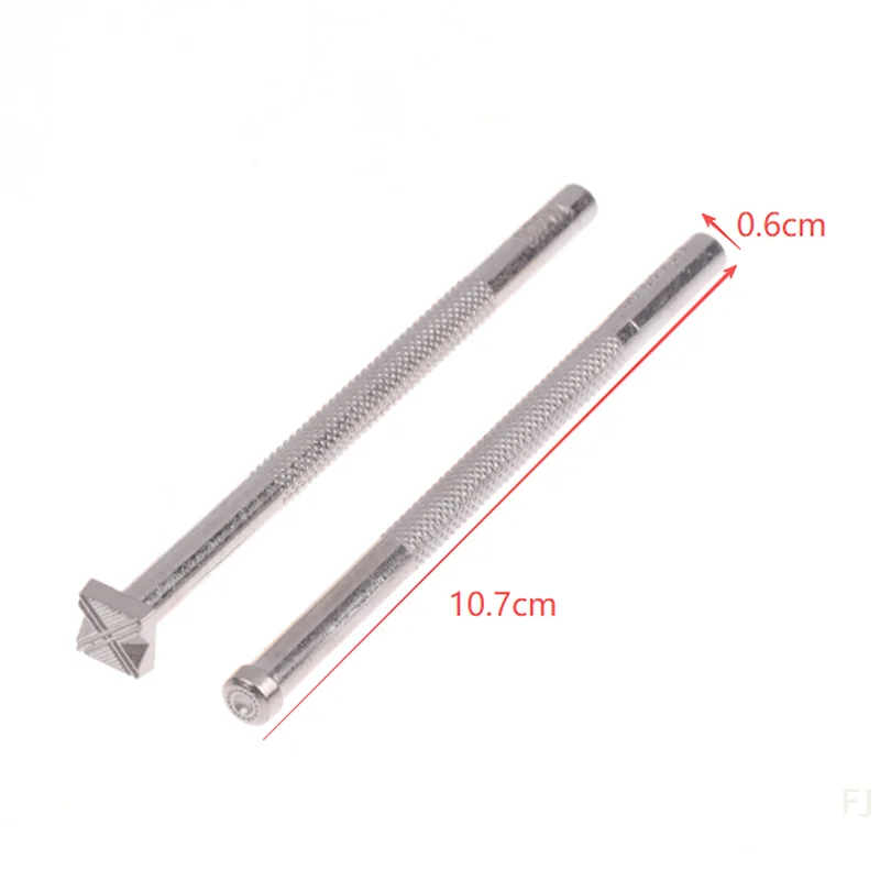 [YU]1/2Pcs Leather Stamping Metal Punch DIY Leather Carving Tools Stamp Wax Leather Craft Punch Stamps