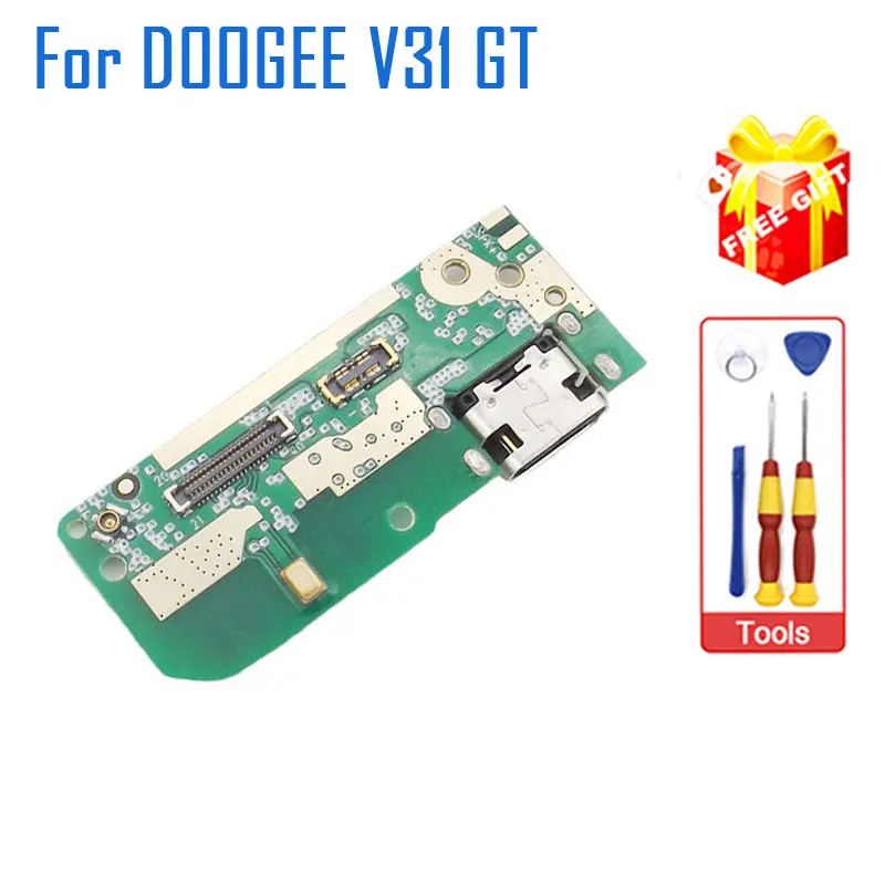 New Original DOOGEE V31GT USB Board Base Charging Port Board With Mic Accessories For DOOGEE V31GT Smart Phone