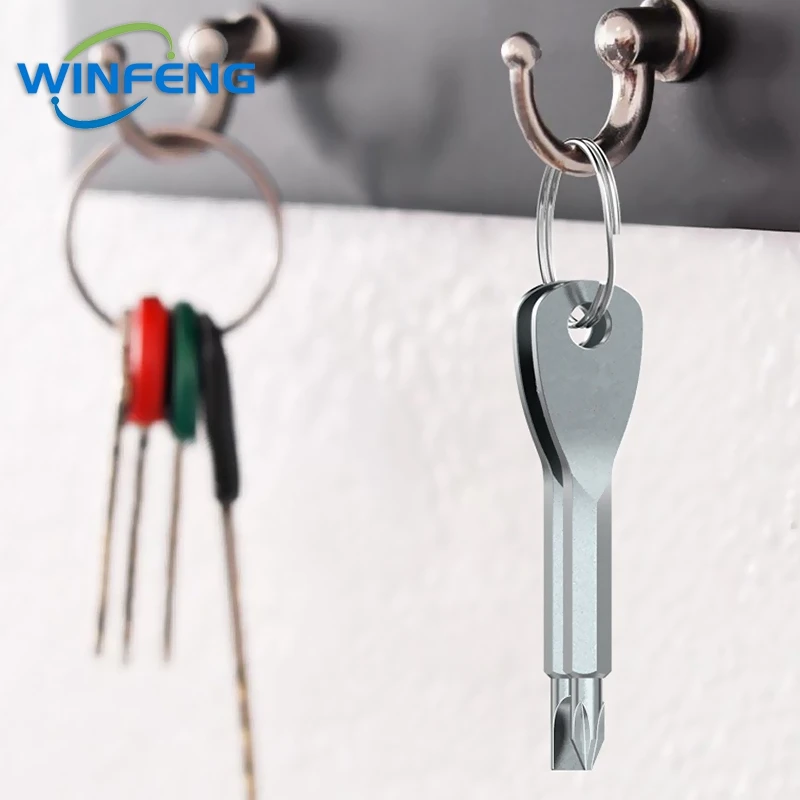 Multipurpose Screwdriver EDC Tools Key Chain Stainless Self Defense Stinger Outdoor Survival Pocket Multi-tools Keyring