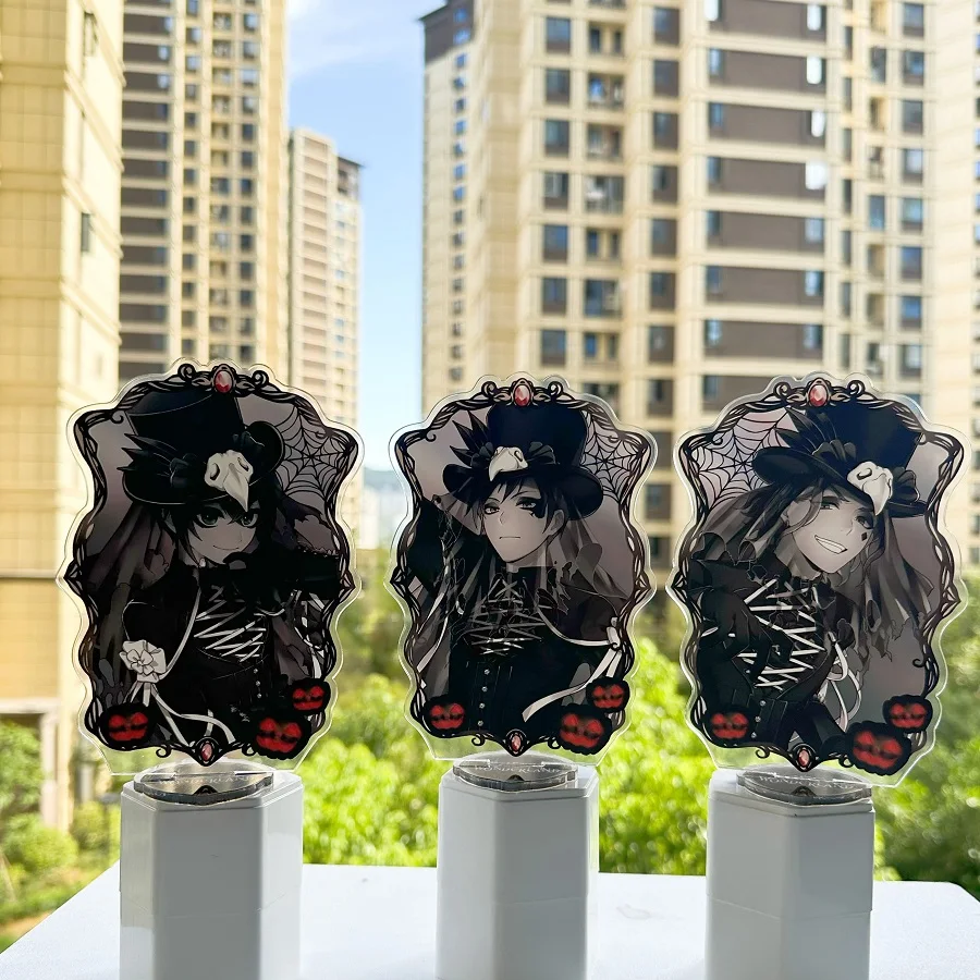 15 سنتيمتر الملتوية-بلاد العجائب أنيمي الشكل قاتمة Dire كراولي أرقام امرأة الكرتون عمل حامل تمثال نموذج دمية الاكريليك عيد الميلاد