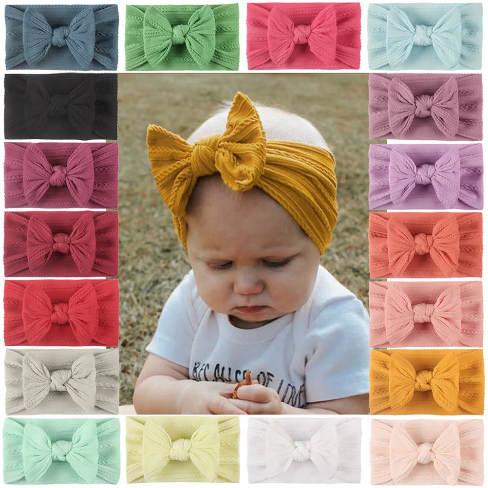 5pcs-infant-headband-collection-bowknot-hair-accessories-for-babies-kids-soft-comfortable-cloth-headwear-baby-shower-family