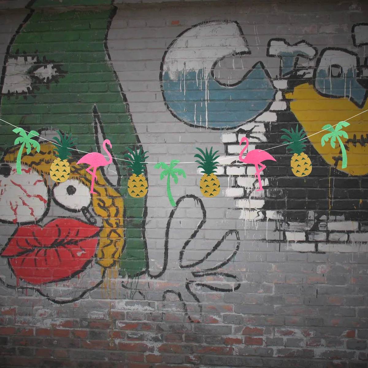 

Flamingo Pineapple Garland Summer Pool Party Decorations Premium Material Impeccable Craftsmanship Happy Atmosphere