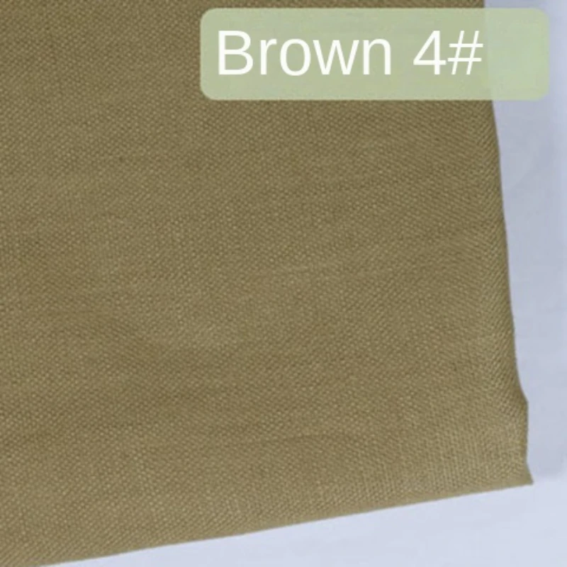 Pure Linen Fabric Clothing Spring Autumn Solid Color Suit Sofa Wholesale Cloth Per Meter Apparel Sewing Diy Material