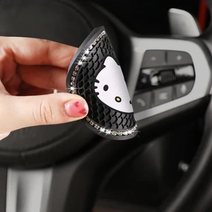 Sanrio Non-Slip Mat Cup Água, Olá Kitty, minha melodia, Kuromi, Household, Anti-Scalding, Acessórios Interior do carro, Calha de armazenamento 10 principais vendas tapetes da hello kitty - №10