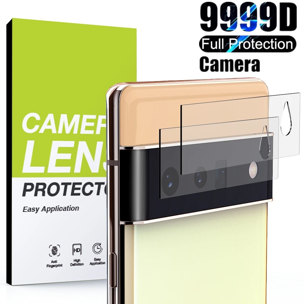 For Google Pixel 6 Pro Camera Lens Protective Film 9H Tempered Glass For Google Pixel6 6A Back Camera HD Clear Cover Films