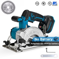 Brushless Cordless 5 Inch 125MM Electric Circular Saw Hand Push Saw Woodworking Cuttiing Tool for Makita 18V/21V Battery