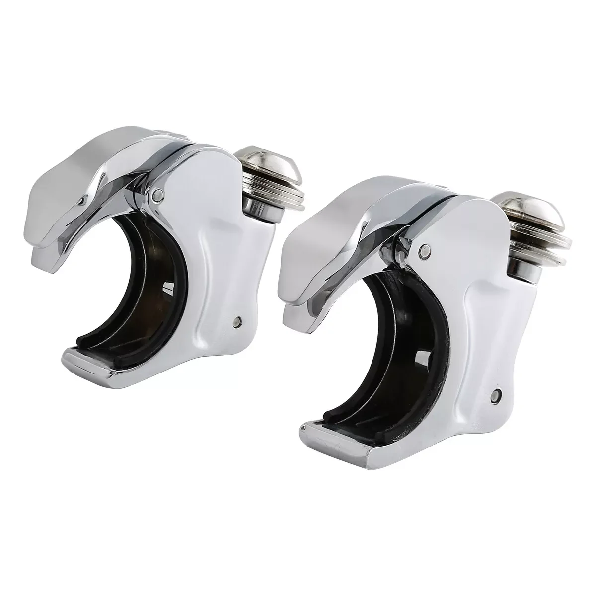 Motorcycle 39mm 49mm Quick Release Windscreen Clamps For Harley Dyna Sportster Street Fat Bob Wide Super Glide Forty Eight FXDB