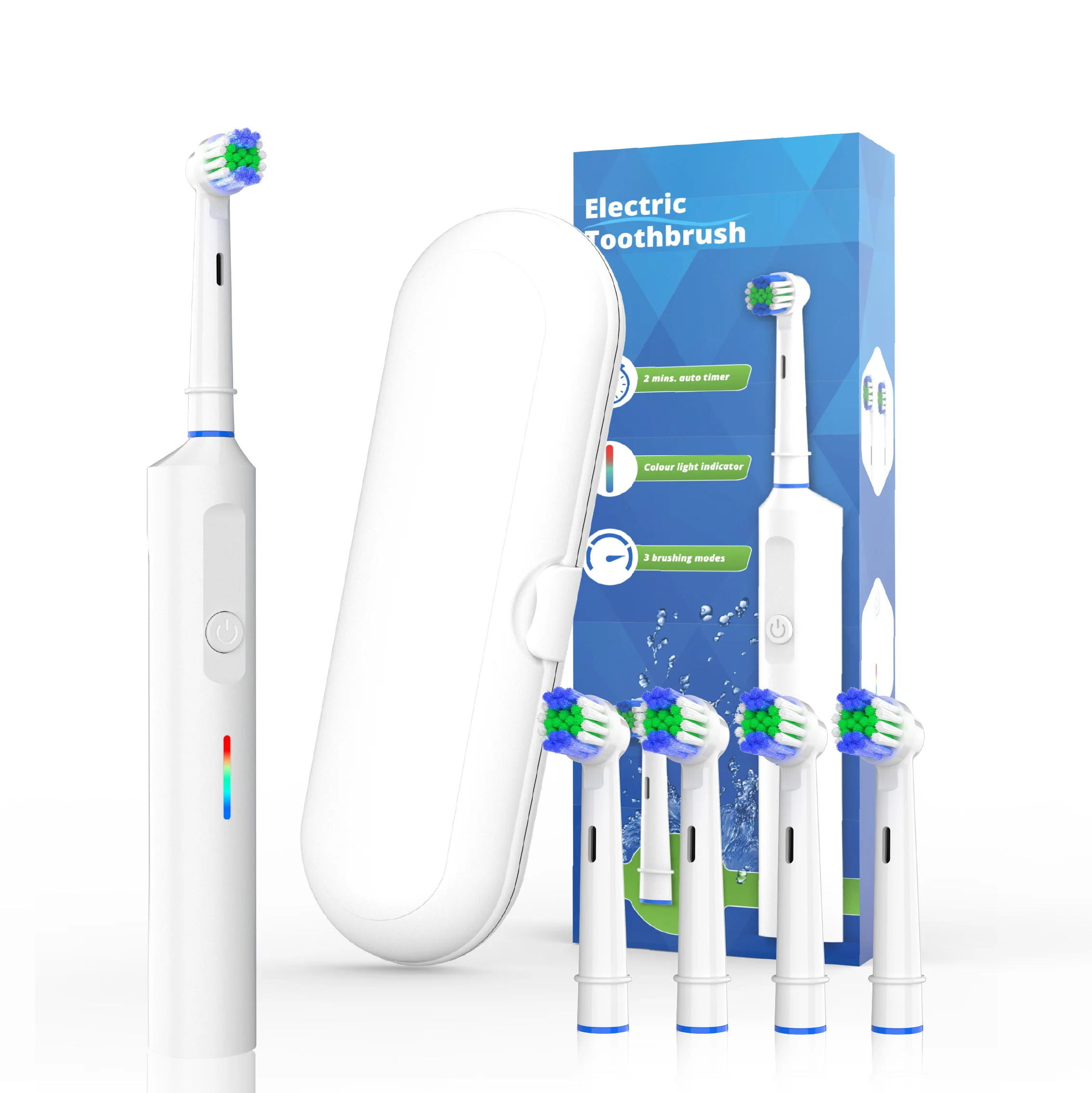 

Wholesale Pet Electric Toothbrush Automatic Dog Cat Toothbrush 360 Tooth Cleaning Tool Pet Dog Toothbrush