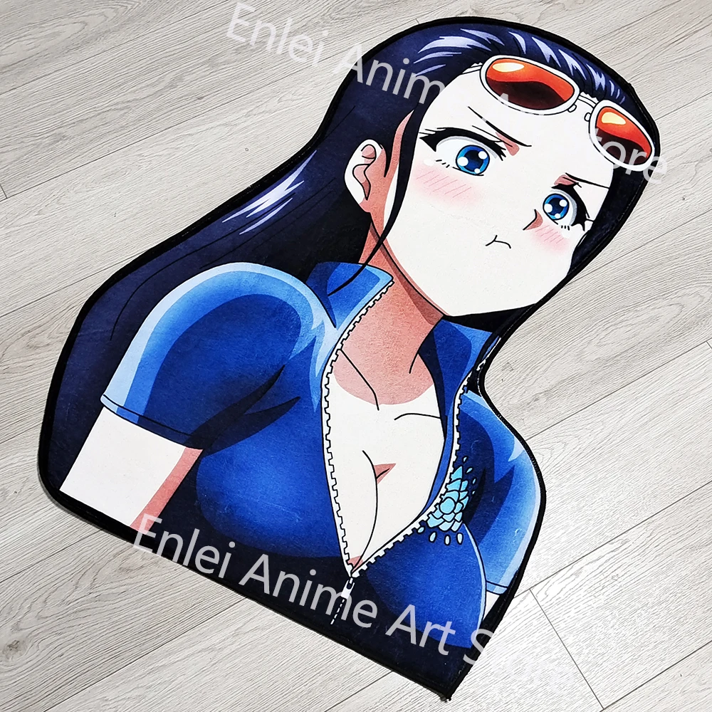 Tapis d'anime Figure populaire Hancock Luffy une pièce personnaliser tapis de dessin animé tapis fait à la main tapis pour la décoration intérieure tapis pour animaux de compagnie