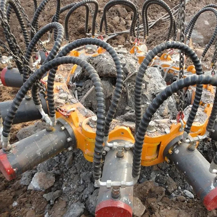 Heavy Duty Hydraulic Pile Cutter for Concrete Scrap Pile Head Breaking Excavator Attachment High Efficiency Pile Breaker Rig