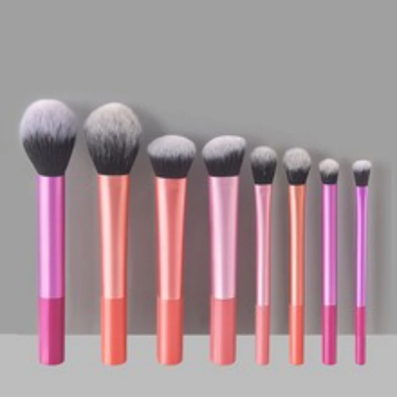 6/7/8 stuks Plastic Dagelijks Draagbare Multifunctionele Make-up Borstel Draagbare Multifunctionele Make-up Borstel voor Make Up Supply