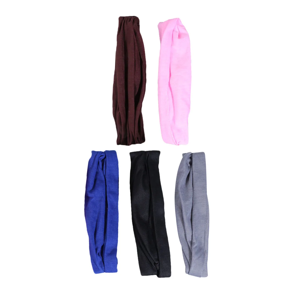 

5pcs Pure Cotton Hairband Girls Hoop Headbands Fashion Headdress Women Hair Accessories Long Lasting Daily Party