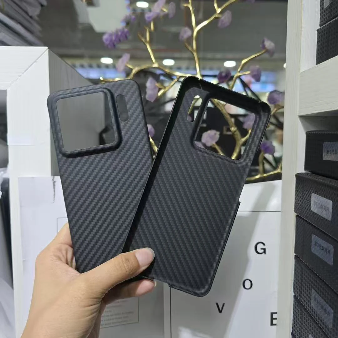 

Real Carbon Fiber phone case for Xiaomi Mi 15S Pro Ultra-thin Aramid Fiber Protective Back Cover for Xiaomi 15s Pro Carbon Case