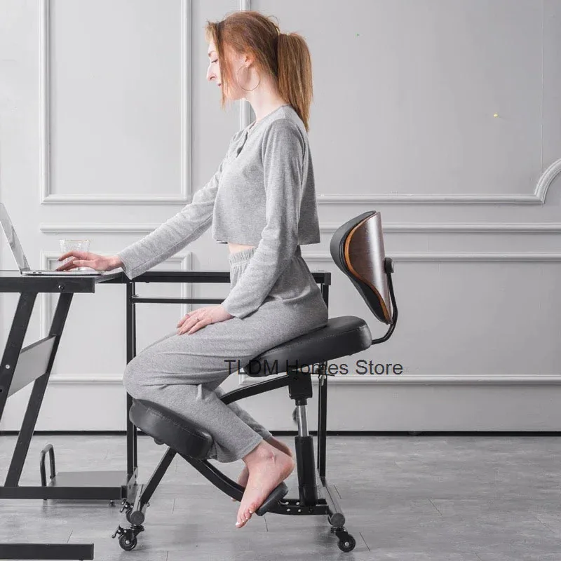 

Современные офисные стулья, дизайнерская офисная мебель, эргономичный компьютерный стул, стул на коленях со спинкой, регулируемое сиденье для коррекции осанки L