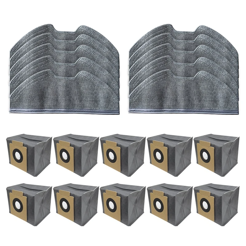 

Compatible For Eufy X8 Pro /X10 Pro Omni Robot Vacuum Replacement Mop Pads Dust Bags Spare Parts Accessories