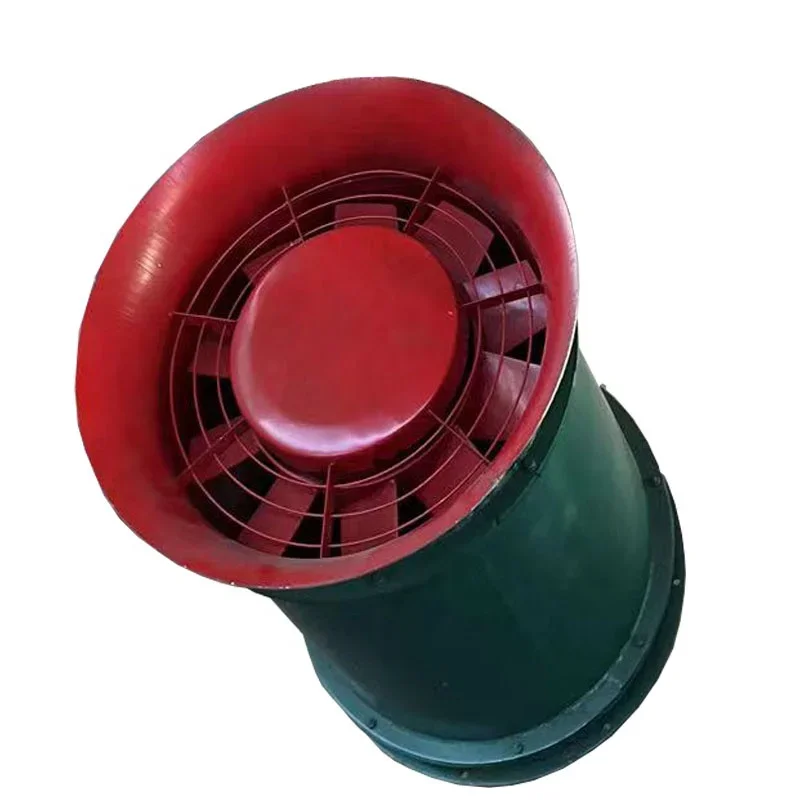 HuanSheng 380V/440V/660V Mining Axial Fan Explosion-proof Air Volume Fan Mining Tunnel Fan