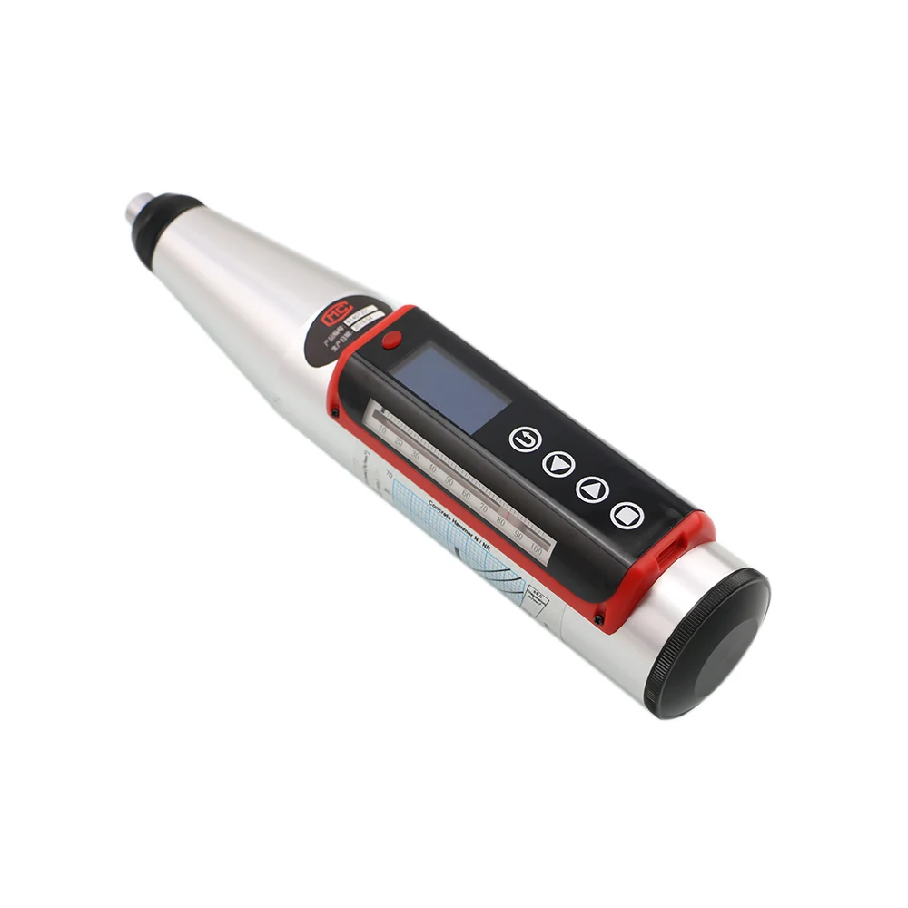 

HT-225Q Digital Concrete Rebound Resiliometer Hammer Tester with Touchscreen Component Storage 10-70MPa